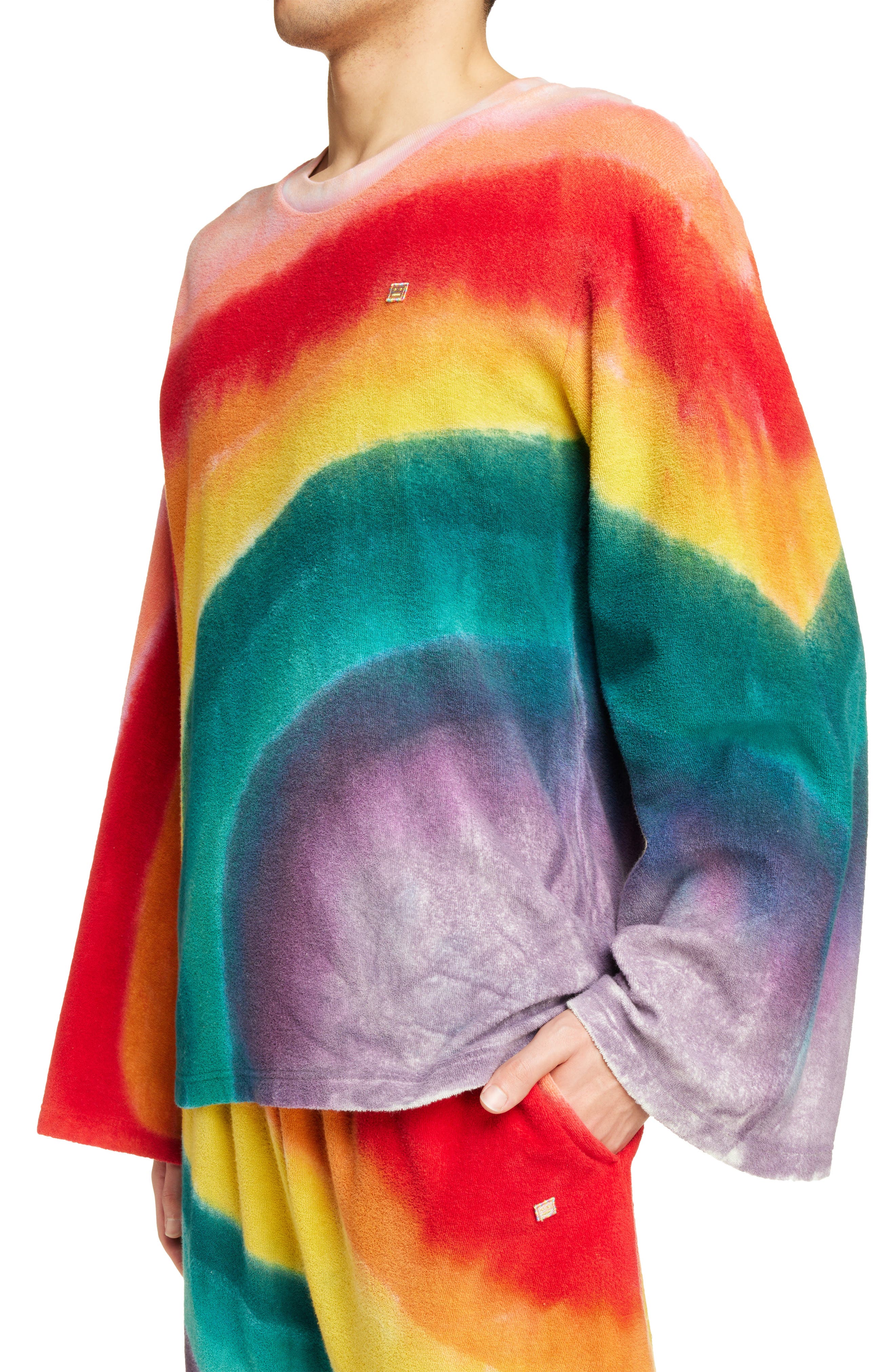 Acne Studios Rainbow Long Sleeve Terry 