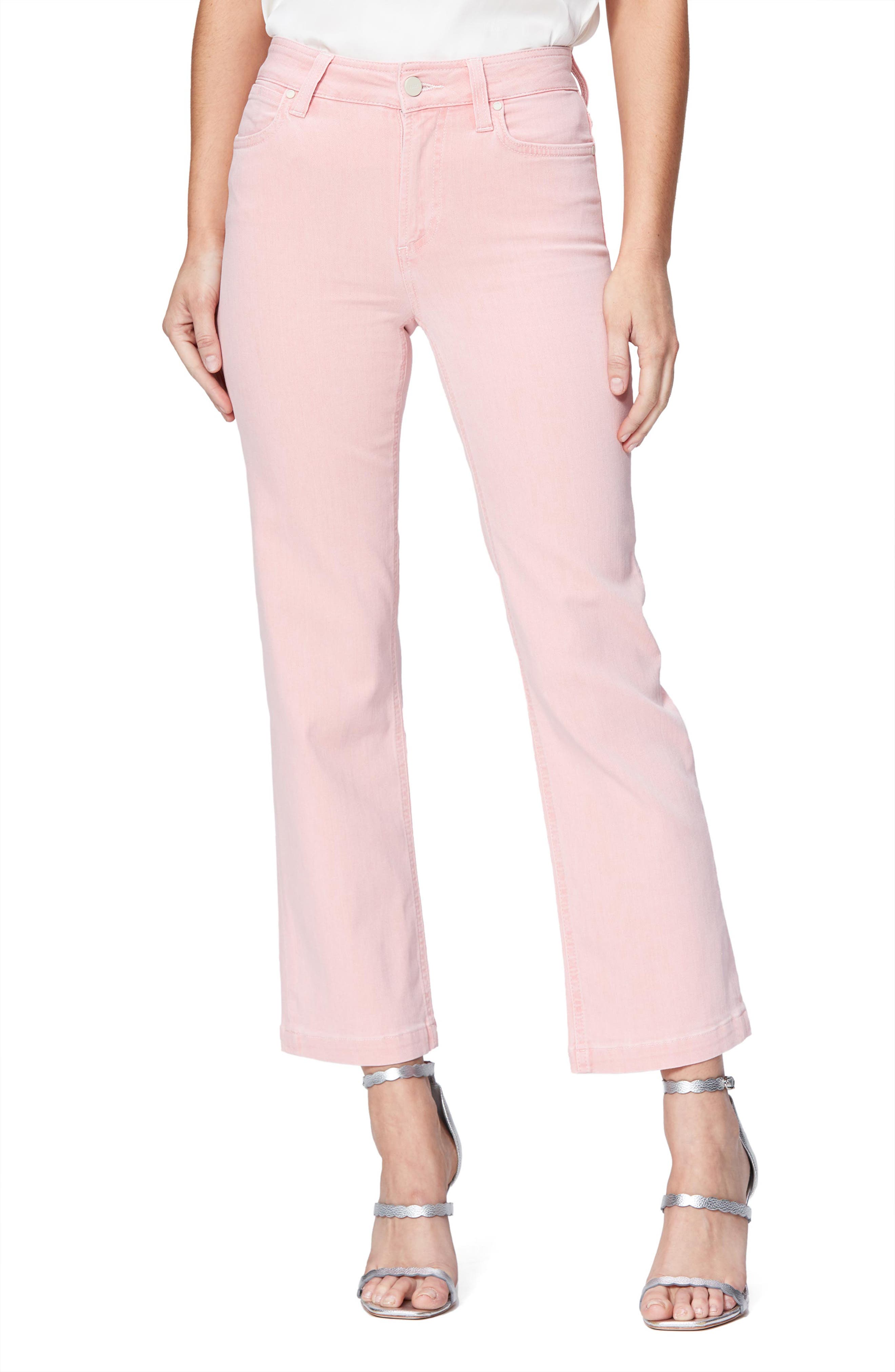 paige pink jeans