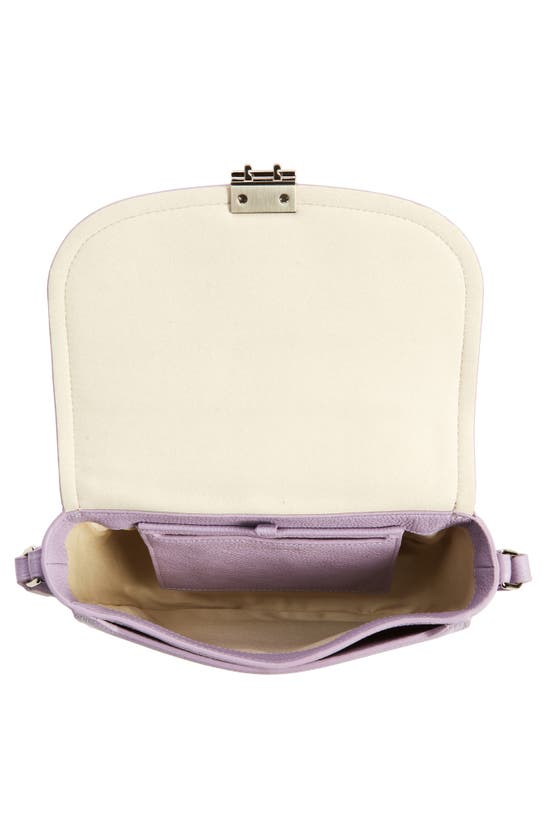 Shop Philipp Plein Pashli Saddle Bag In Lavender