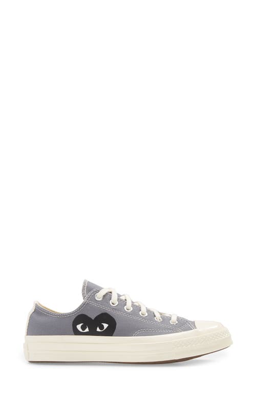 Shop Comme Des Garçons Play X Converse Chuck Taylor® Hidden Heart Low Top Sneaker In Grey