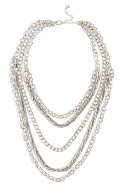 5-Row Chain Necklace