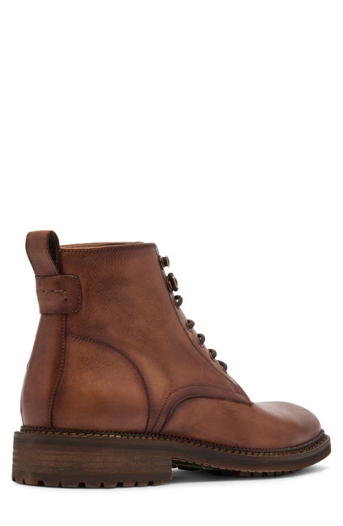 Steve Madden Noby Lace-up Boot In Tan
