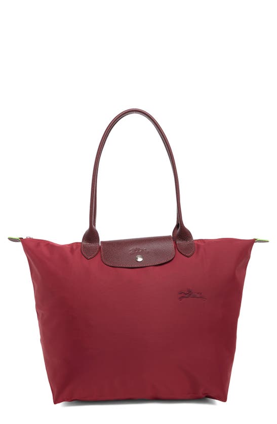 Longchamp Large Le Pliage Tote Bag In Red