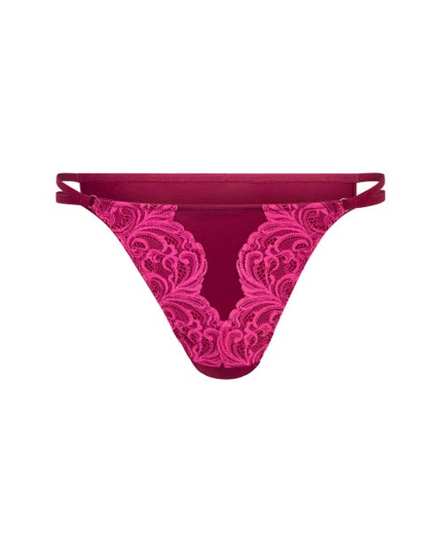 Adore Me Saige Brazilian Panties In Dark Purple