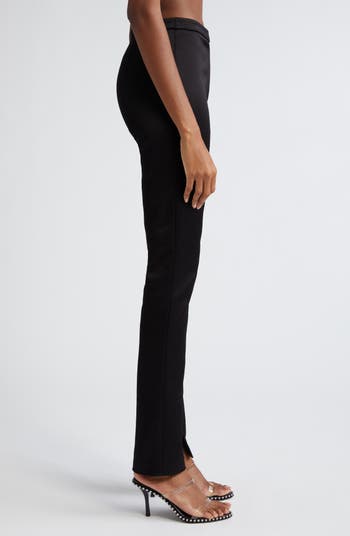 Alexander Wang Logo Waistband Skinny Pants