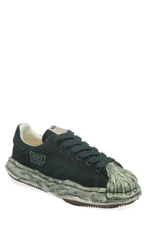 Miharayasuhiro Maison Mihara Yasuhiro Blakey Og Sole Suede Sneaker In Green