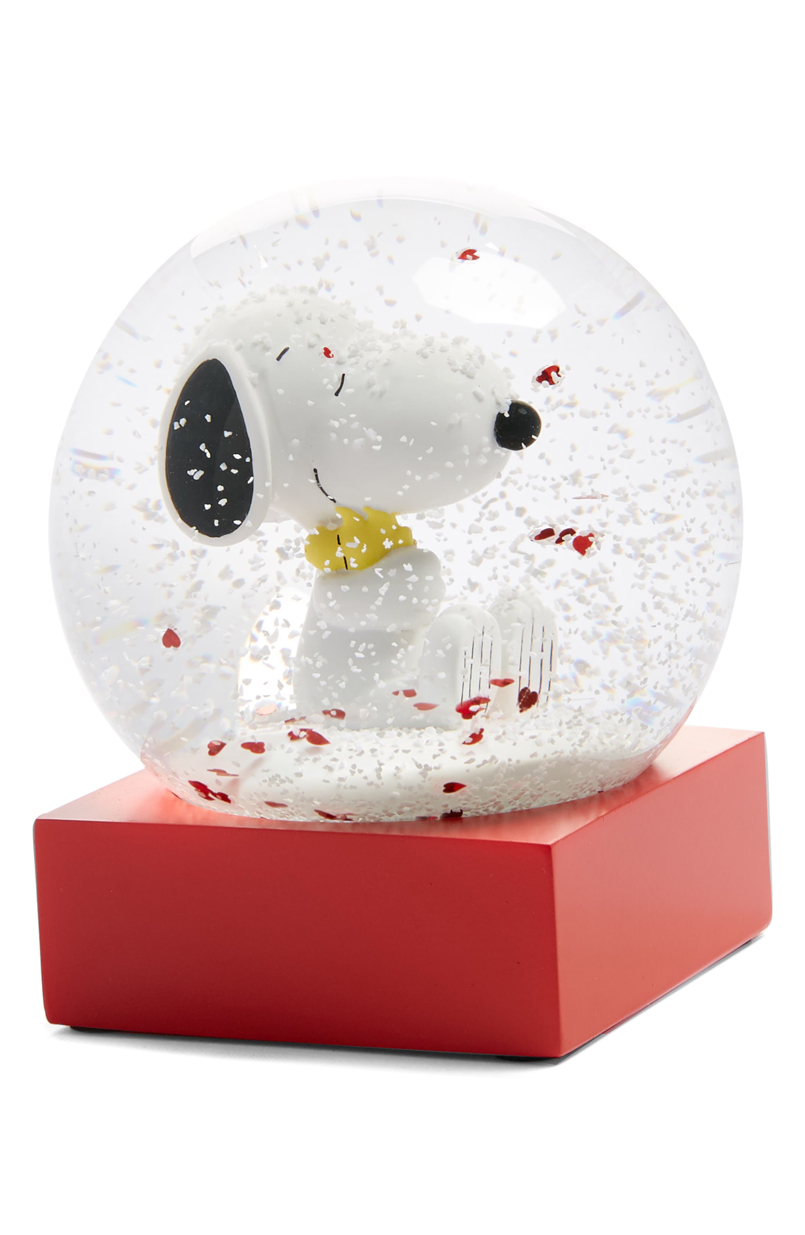CoolSnowGlobes x Peanuts® Snoopy Hug Snow Globe (Nordstrom Exclusive