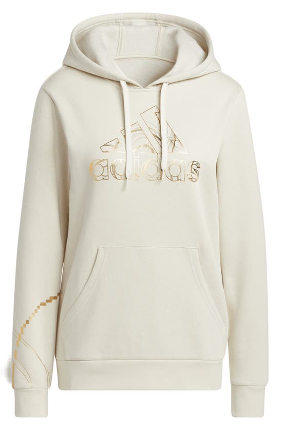 Adidas Originals Script Logo Hoodie In Alumina | ModeSens