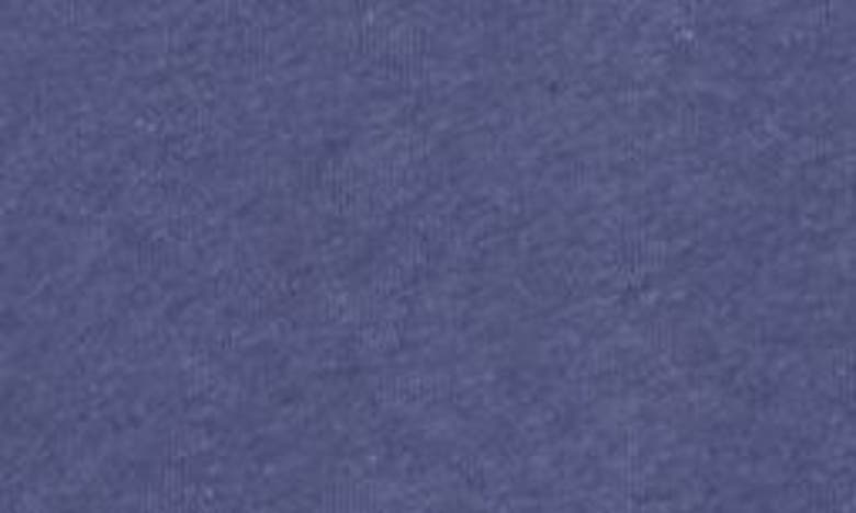 Shop Original Penguin Contrast Floral Linen & Cotton Pocket T-shirt In Blue Indigo