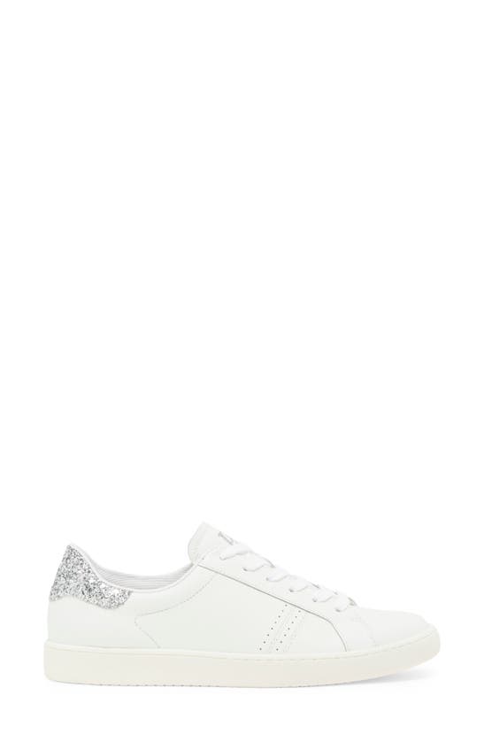 Shop Paul Green Texas Sneaker In White Platino Cristall Combo