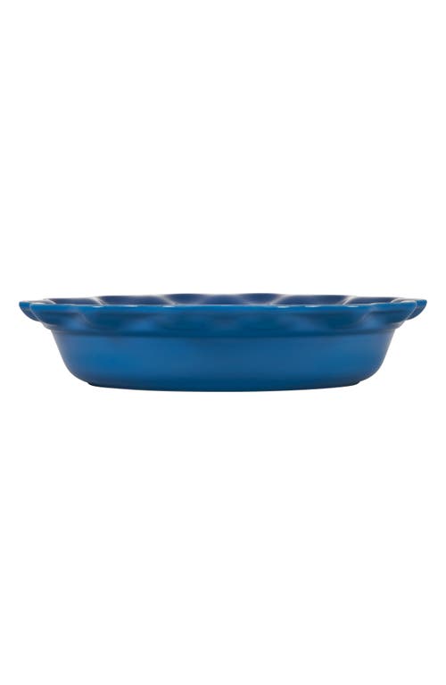 Le Creuset 9" Stoneware Pie Dish In Marseille