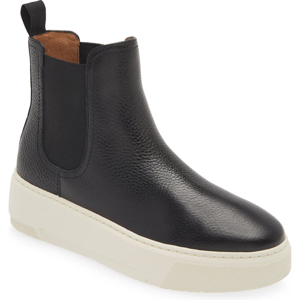 Frankie4 Crawford Platform Chelsea Boot In Black
