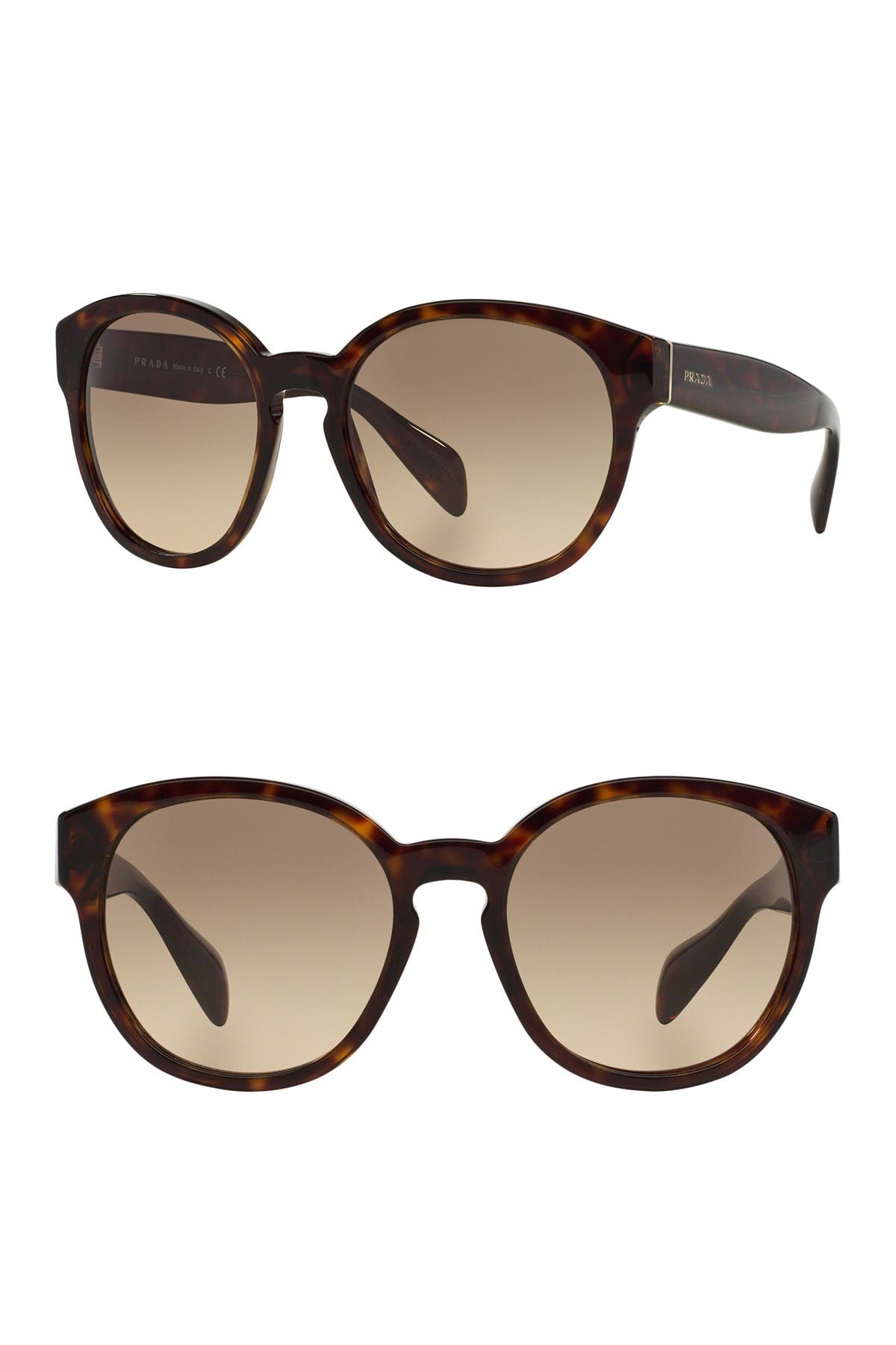 Prada 56mm Round Sunglasses Nordstrom Rack
