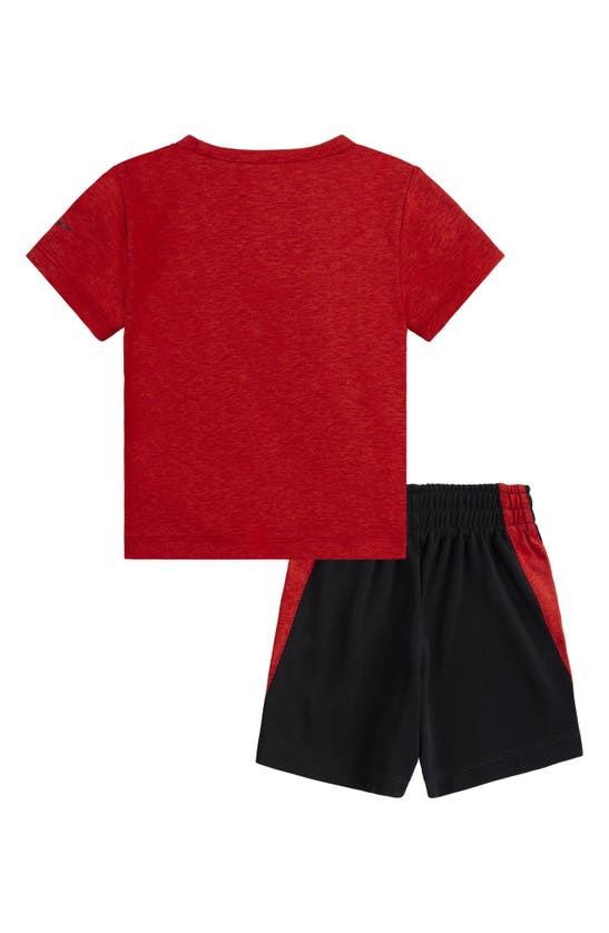 Nike Kids' Dropset Graphic Tee & Shorts Set In Black