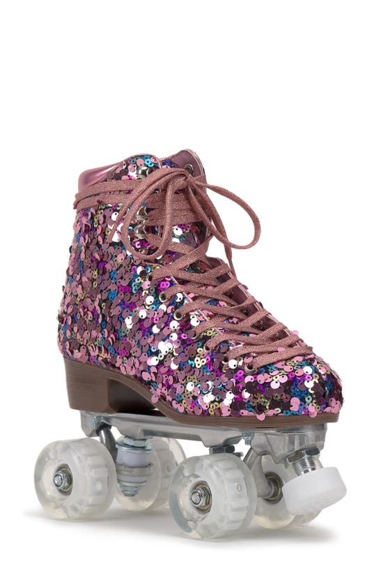 Jessica Simpson Rollstar Lightup Roller Skates In Rose Gold ModeSens