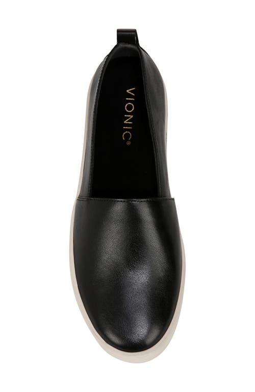 Shop Vionic Uptown Slip-on Sneaker In Black