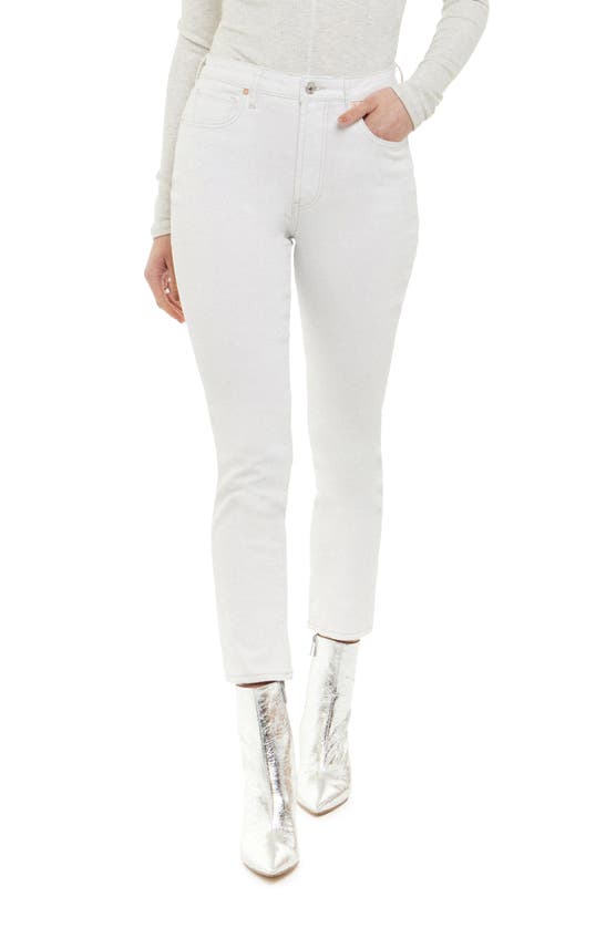 Articles Of Society Jones Ankle Crop Skinny Jeans In Birch
