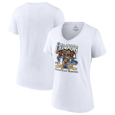 Women's Fanatics Branded Heathered Gray Golden State Warriors Tri-Blend  T-Shirt Dress