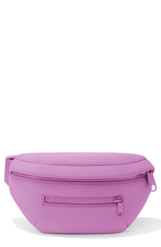 Dagne Dover Ace Water Resistant Belt Bag In Violet