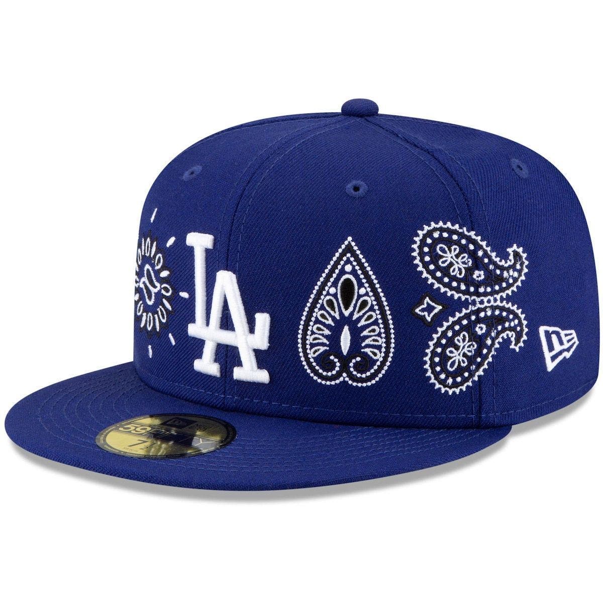 la dodgers bandana hat