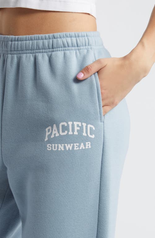 Shop Pacsun Arch Sweatpants In Dusty Blue