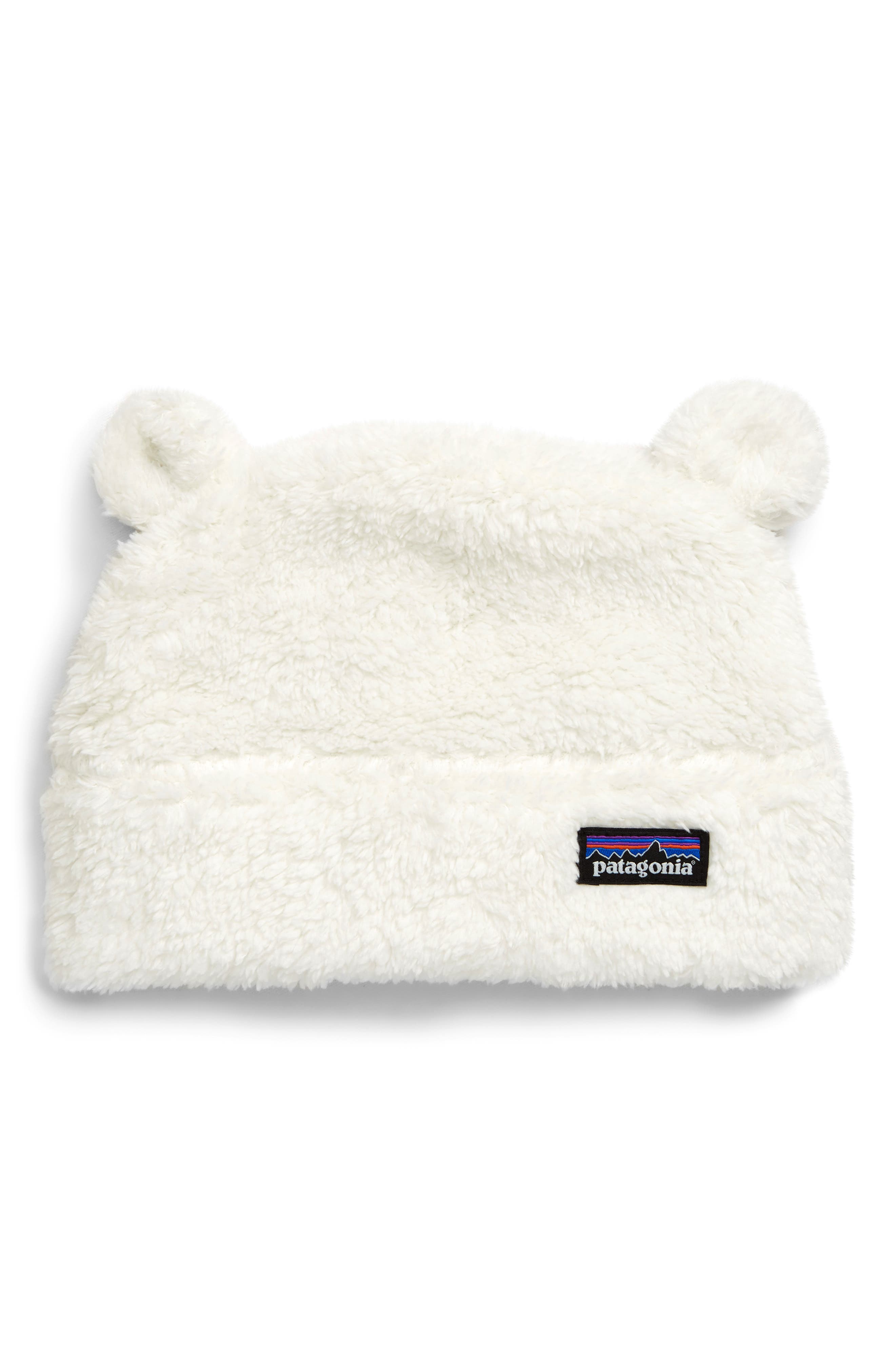 patagonia baby furry friends fleece hat