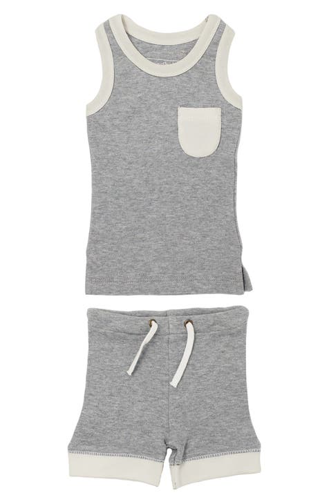 Organic Cotton Tank & Bike Shorts Set (Baby)