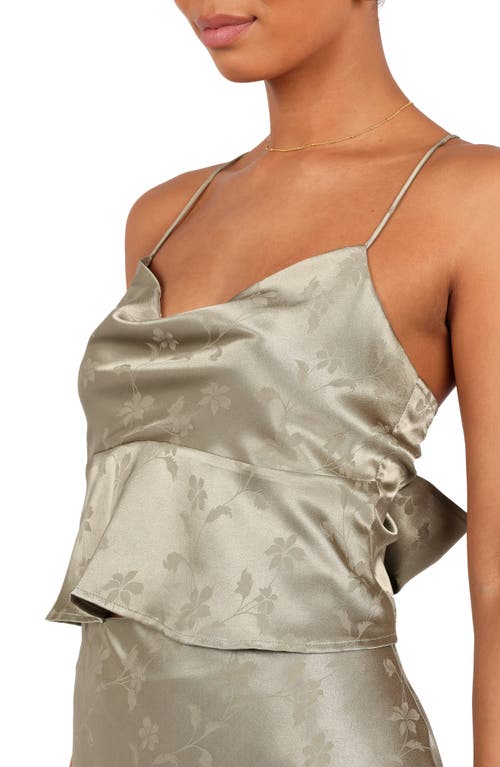 Petal And Pup Petal & Pup Belle Floral Two-piece Dress In Gray