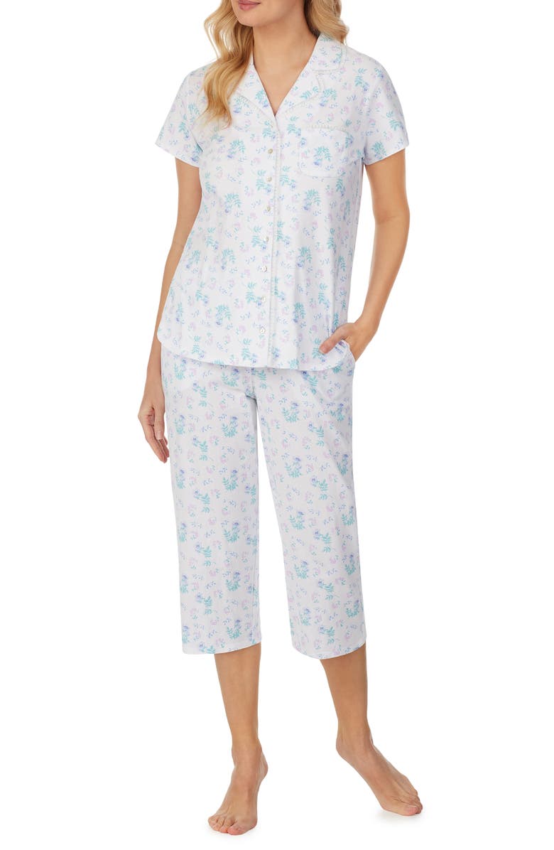 Short Sleeve Capri Pajamas | Nordstrom