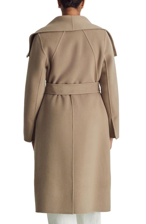Dawn Levy Gisele Belted Coat In Hazelnut