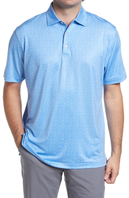 Peter Millar Knock Out Performance Polo in Cottage Blue