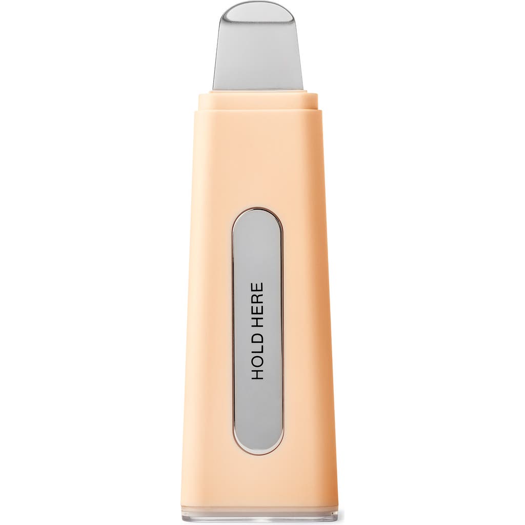 Dermaflash Dermapore+ Ultrasonic Pore Extractor + Skincare Infuser In Peach Fuzz
