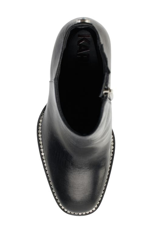 Karl Lagerfeld Paris Peppy Bootie In Black