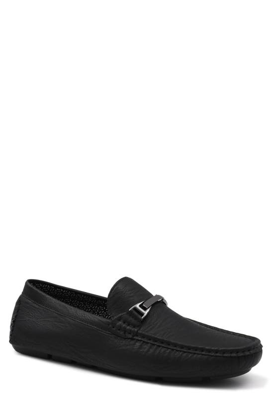 Aston Marc Charter Bit Loafer In Black