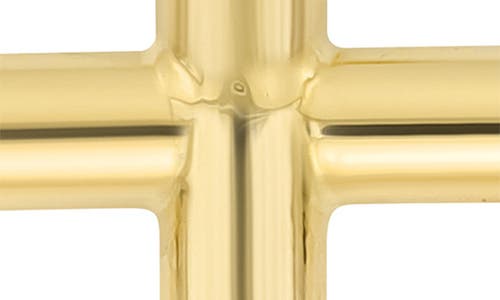 Bony Levy 14k Gold Cross Enhancer In 14k Yellow Gold