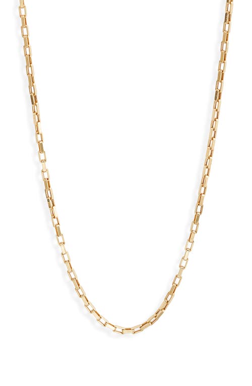 Bony Levy Men's 14K Gold Paper Clip Chain Necklace Yellow at Nordstrom,