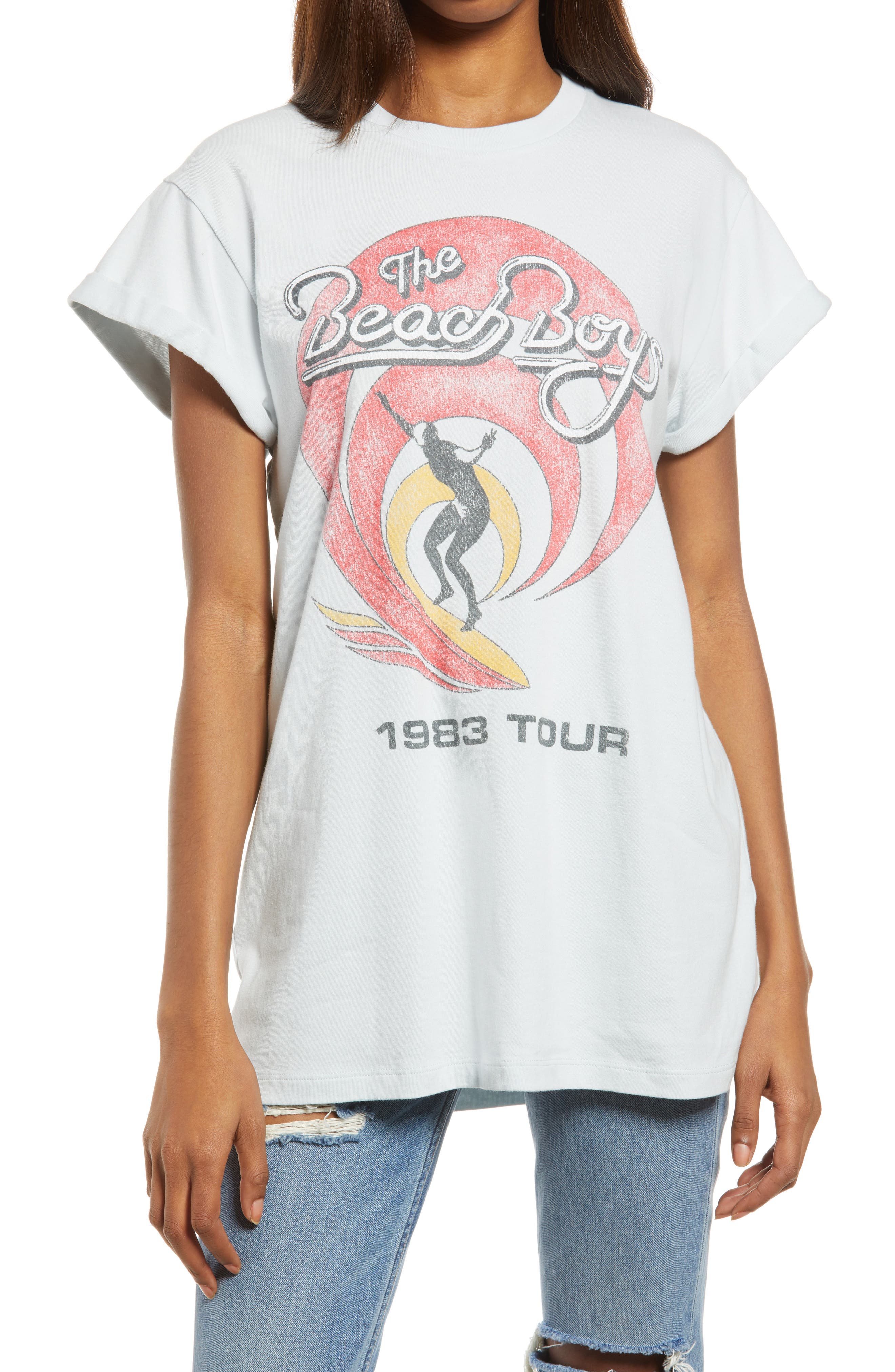 beach boys graphic tee