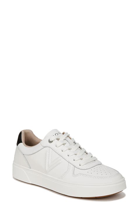 Women's White Canvas Sneakers, Comfy & Stylish