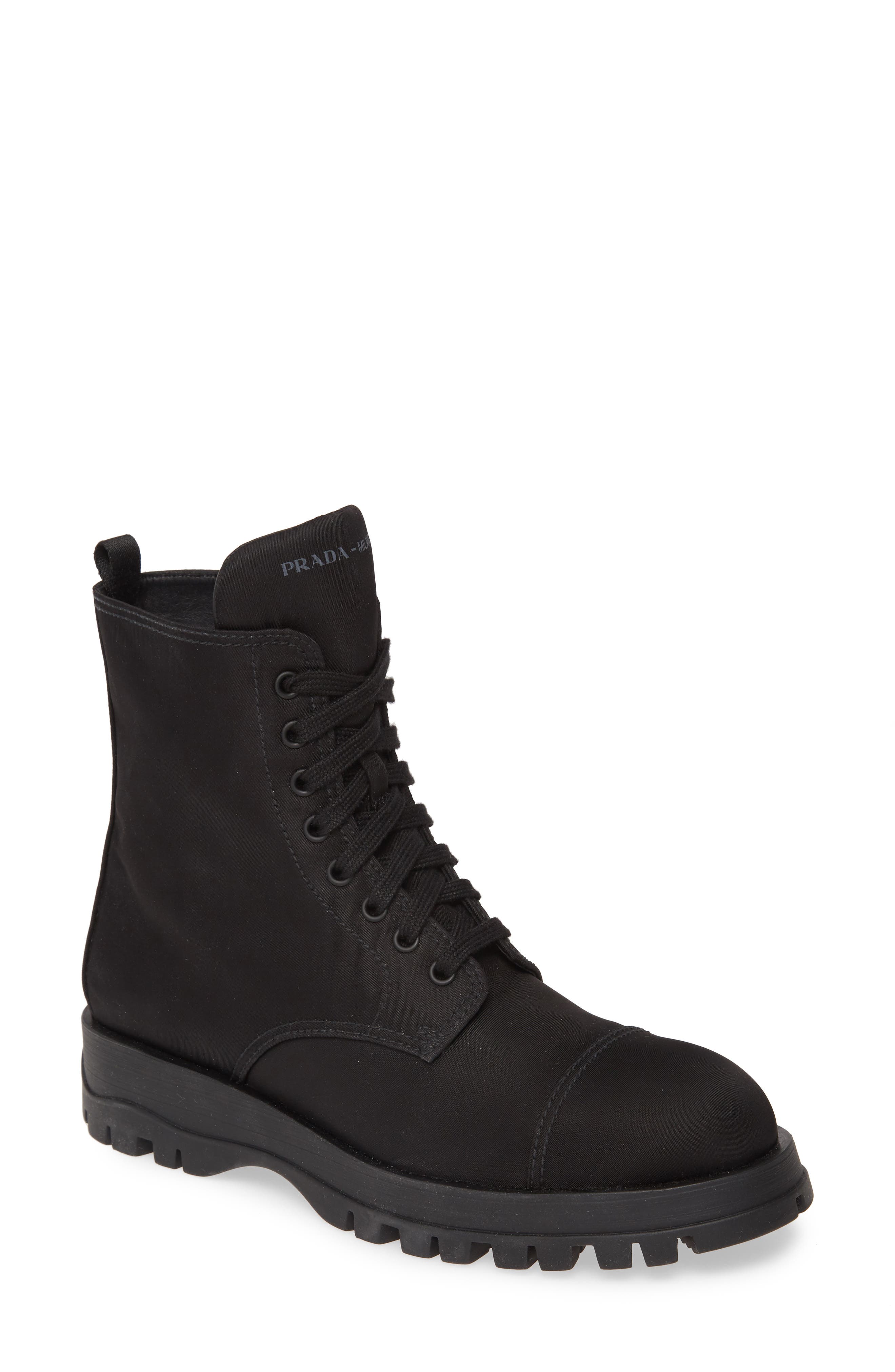 nordstrom black combat boots