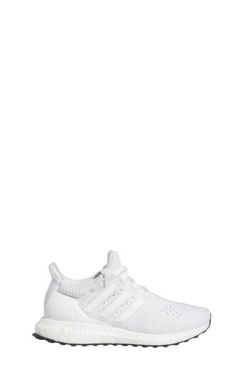 adidas Kids' UltraBoost 1.0 DNA Running Shoe in White/White/White
