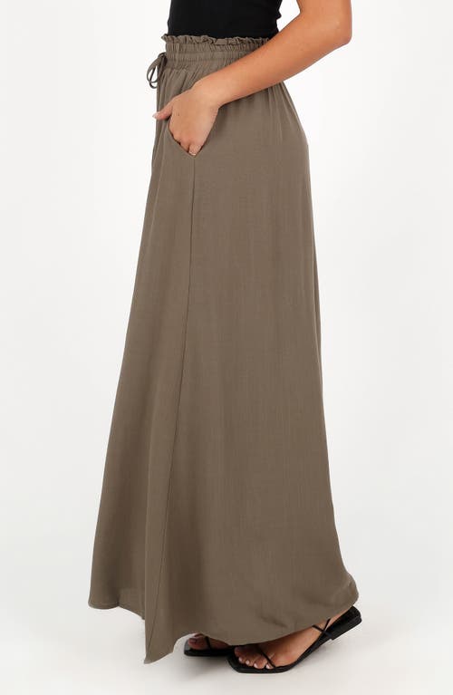 Petal And Pup Petal & Pup Arden Wide Leg Pants In Brown