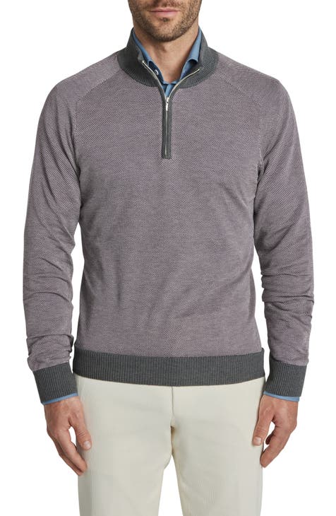 Men's Purple Quarter Zip Sweaters | Nordstrom