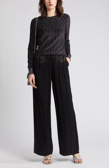 Nordstrom Shine Wide Leg Pants