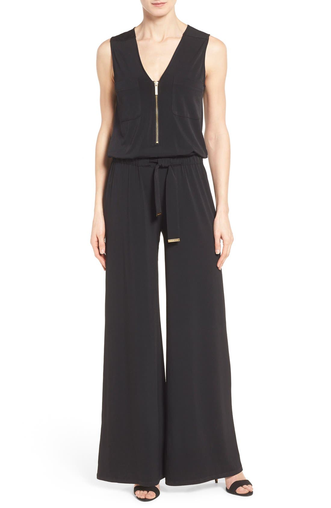 michael kors wide leg jumpsuit