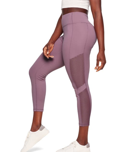ADORE ME ADORE ME CALI ACTIVE 7/8 LEGGING WITH STRIPED MESH 