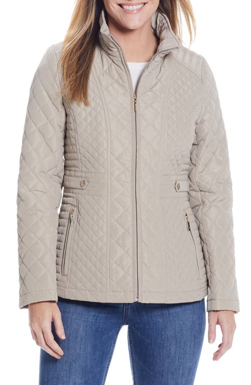 Quilted Jacket in Rattan