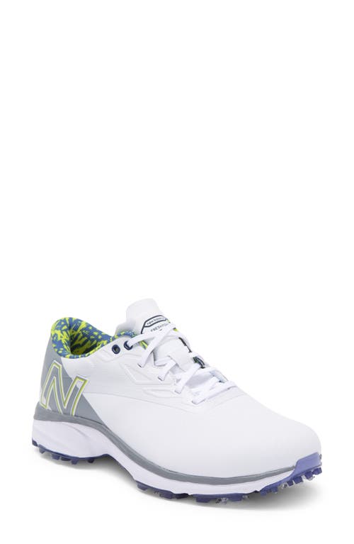 New Balance Fresh Foam X Defender Golf Shoe in White /Grey at Nordstrom, Size 9.5
