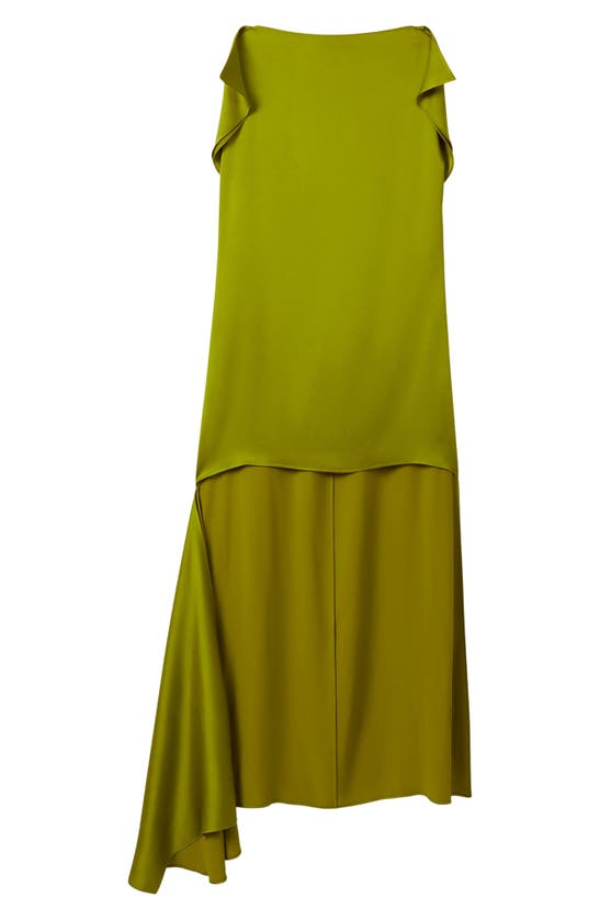 Shop Reiss Atelier Eloise High-low Dress In Green