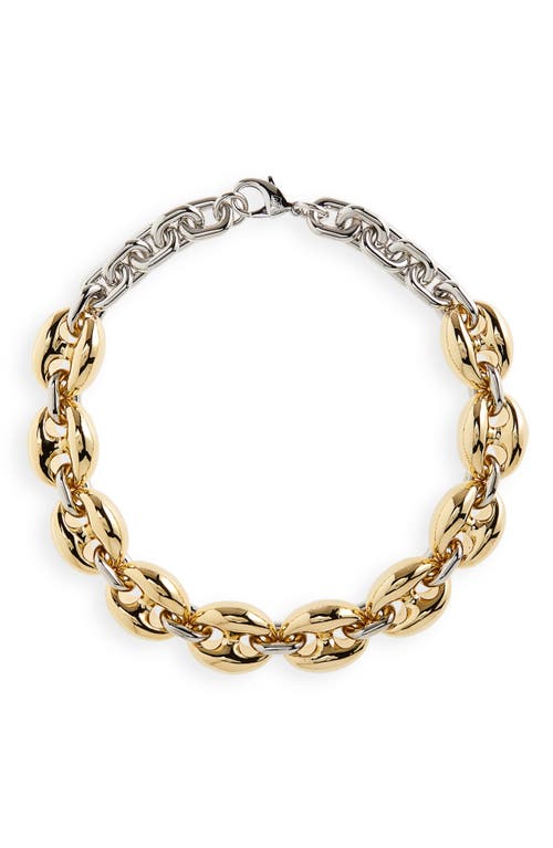 Rabanne Xl Link Mariner Necklace In Gold