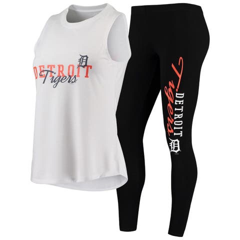 Women's Concepts Sport White/Charcoal Los Angeles Rams Sonata T-Shirt &  Leggings Sleep Set